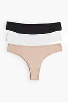 3-pack Microfiber Brazilian Briefs