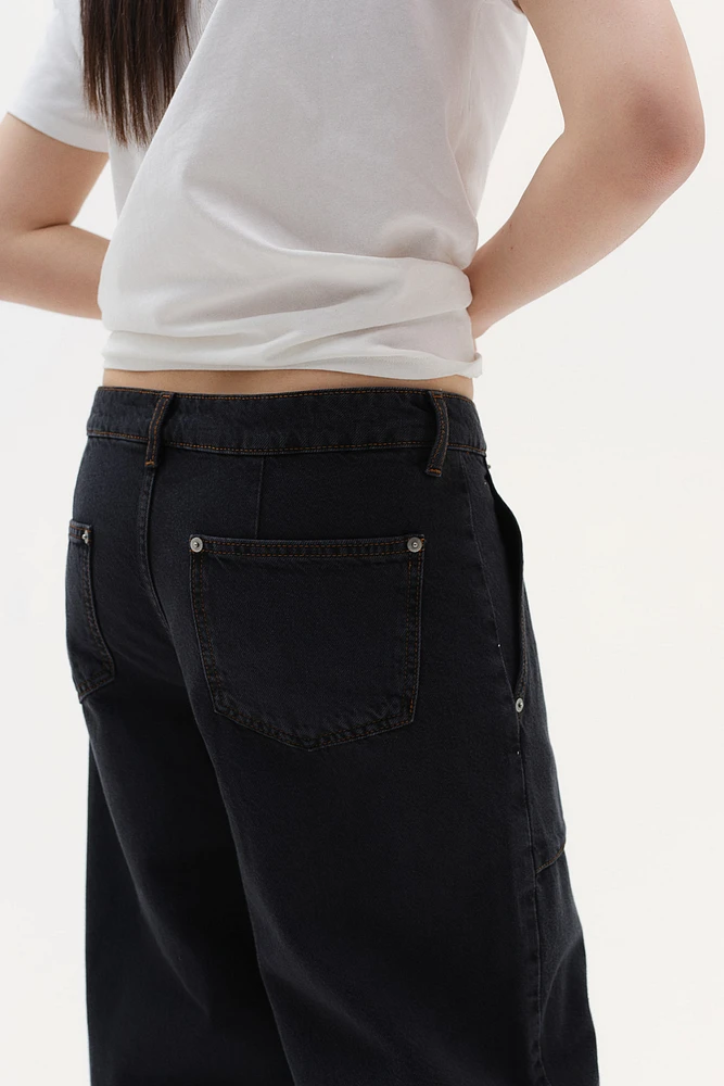 Barrel Low Cargo Jeans