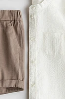 2-Piece Shirt and Shorts Set