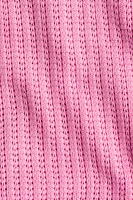 Textured-knit vest top