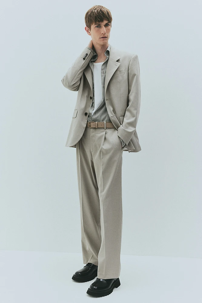 Loose Fit Suit Pants