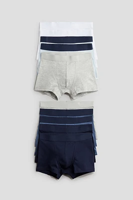 10-Pack Cotton Boxer Briefs