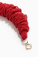 Glass-bead Statement Bracelet