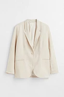 H&M+ Linen-blend Jacket