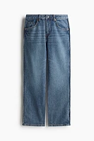 Straight High Ankle Jeans