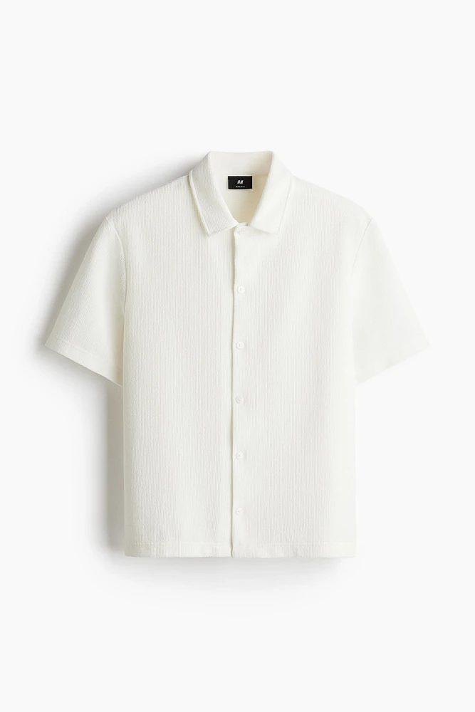 Regular Fit Short-sleeved Jersey Shirt