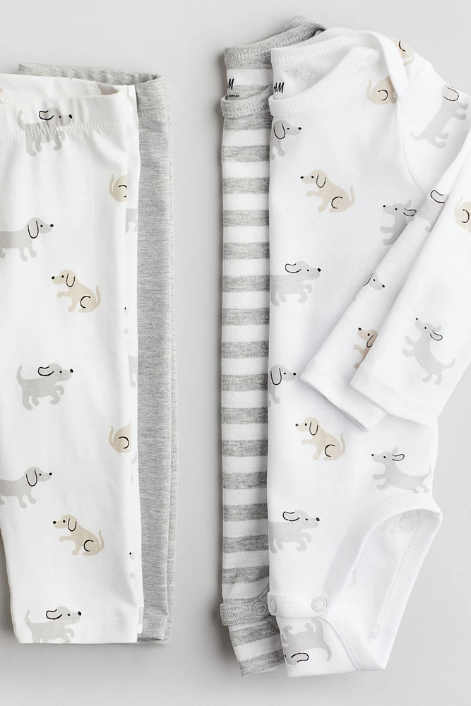 4-piece Cotton Jersey Set