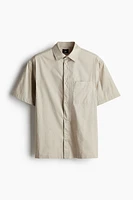 Relaxed Fit Short-sleeved Shirt