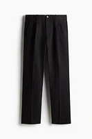 Regular-Fit Crease-Leg Chinos