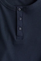 Cotton Henley Shirt