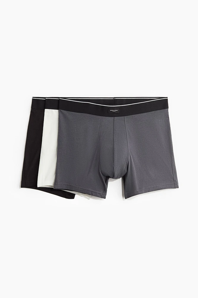3-pack Mid-Length Boxer Briefs with Lycra®