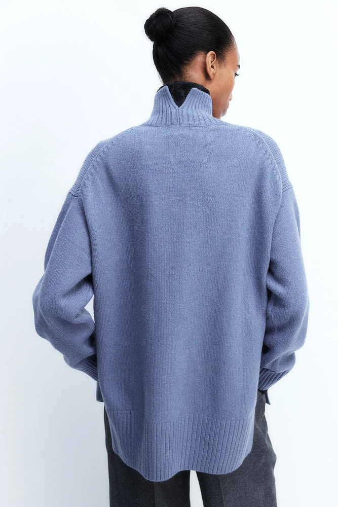 Oversized Turtleneck Sweater