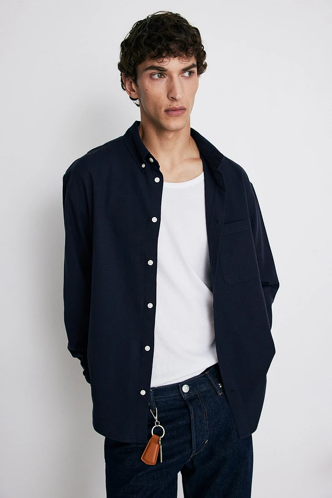 Regular Fit Textured Shirt