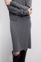 Rib-Knit Skirt