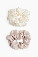 2-pack Silk Scrunchies
