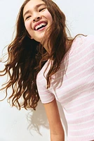 Rib-knit Top