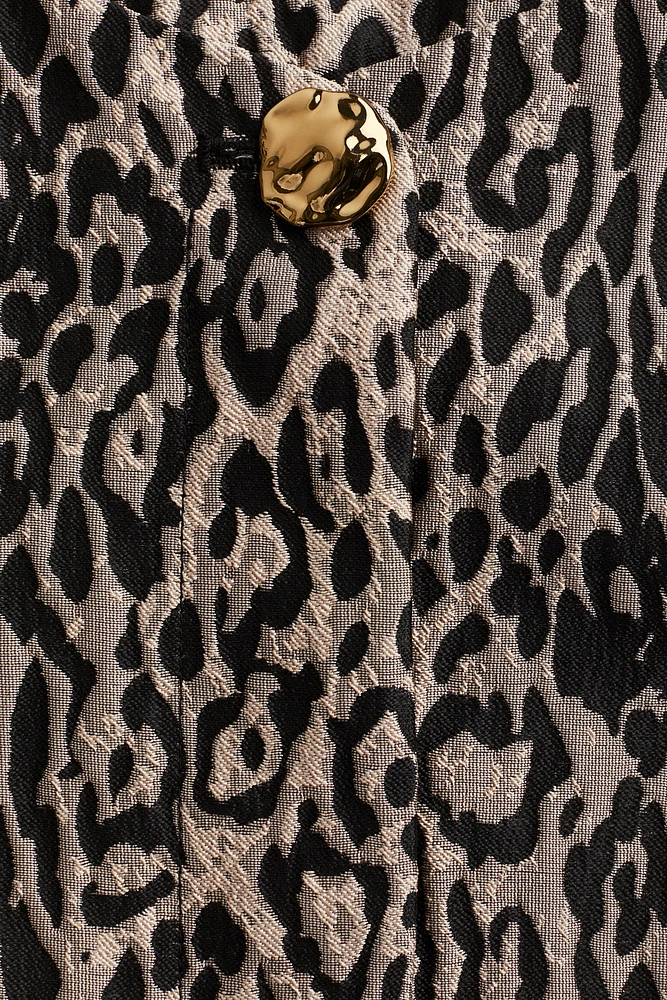 Balloon-Sleeved Blouse