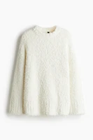 Fluffy-Knit Sweater