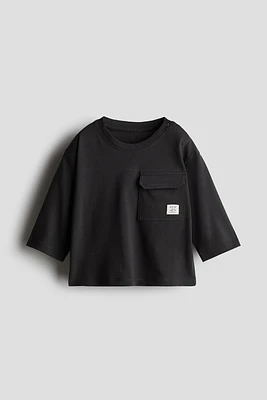 Pocket-Detail Jersey Shirt