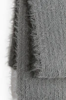 Fluffy-Knit Scarf