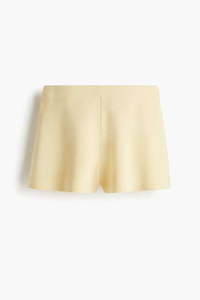Short en tricot