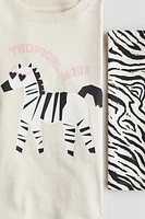 2-piece Printed Set