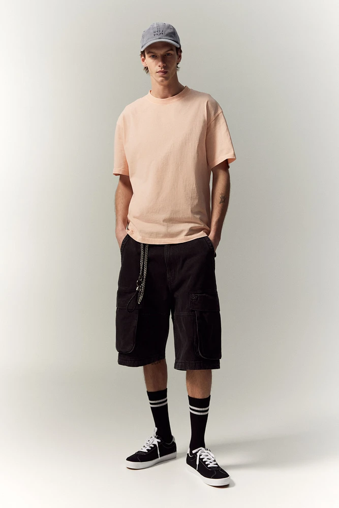 T-shirt délavé ample