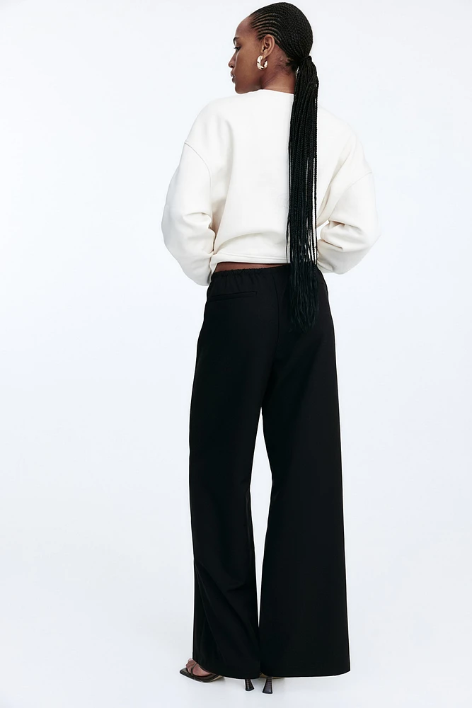 Twill Drawstring Pants