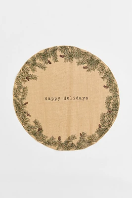 Jute Christmas Tree Mat