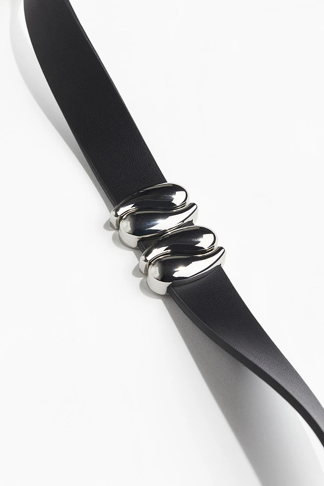 Metal-Detail Belt