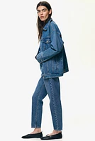 Slim Mom High Ankle Jeans