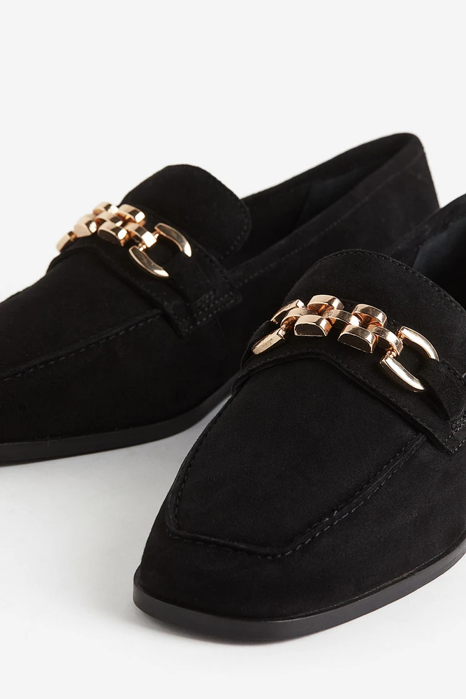 Suede Loafers