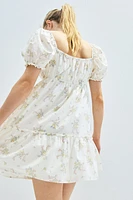 Ruffle-Trimmed Dress