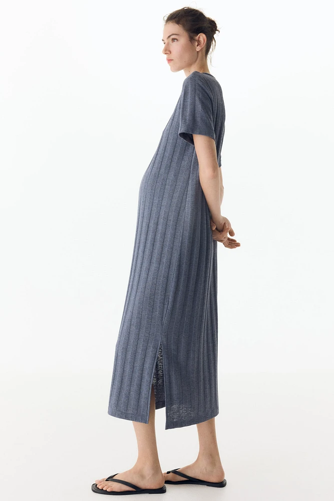 MAMA Ribbed Dress