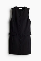 Sleeveless Jacket Dress