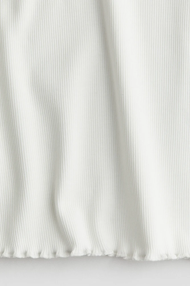 Long-sleeved Jersey Top