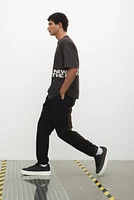 T-shirt délavé ample