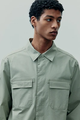 Regular-Fit Utility Overshirt