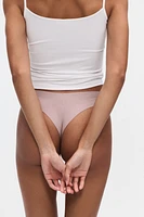 3-Pack Invisible Cotton Brazilian Briefs