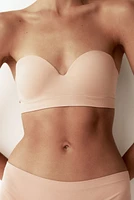 Soutien-gorge balconnet rembourré sans coutures