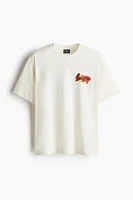 Loose Fit Printed T-shirt