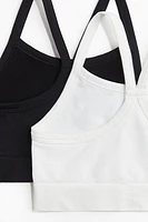 2-pack Seamless Sports Tops DryMove™