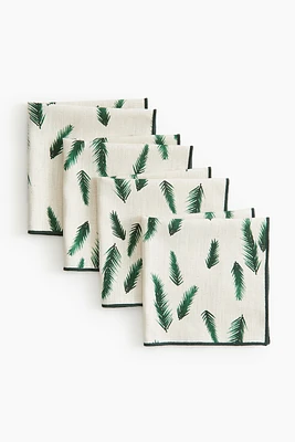 4-pack Patterned Napkins