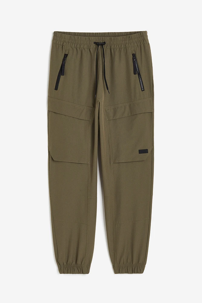 Regular Fit Sports Cargo Joggers