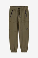 Regular Fit Sports Cargo Joggers