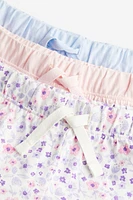 3-pack Cotton Shorts