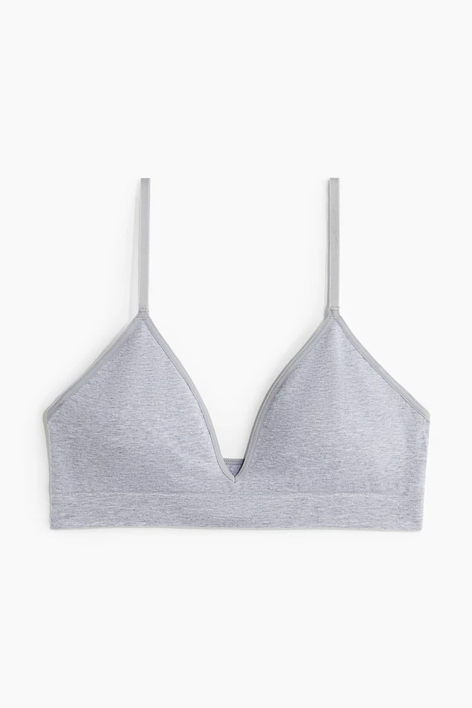Seamless Padded Soft-cup Bra