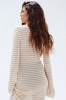 Crochet-Look Dress