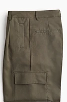 Wide-Leg Cargo Pants