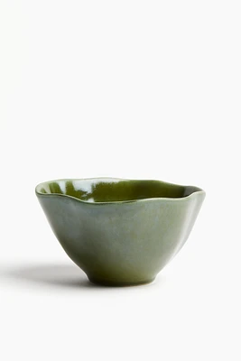 Glazed Stoneware Bowl